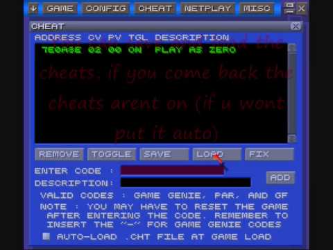cheat codes for snes games